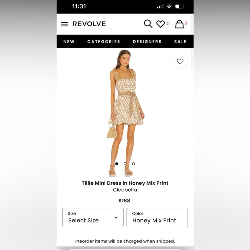Cleobella dress.